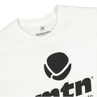 MTN Basic Front Logo T-Shirt White T-Shirts Close-up | Overkill