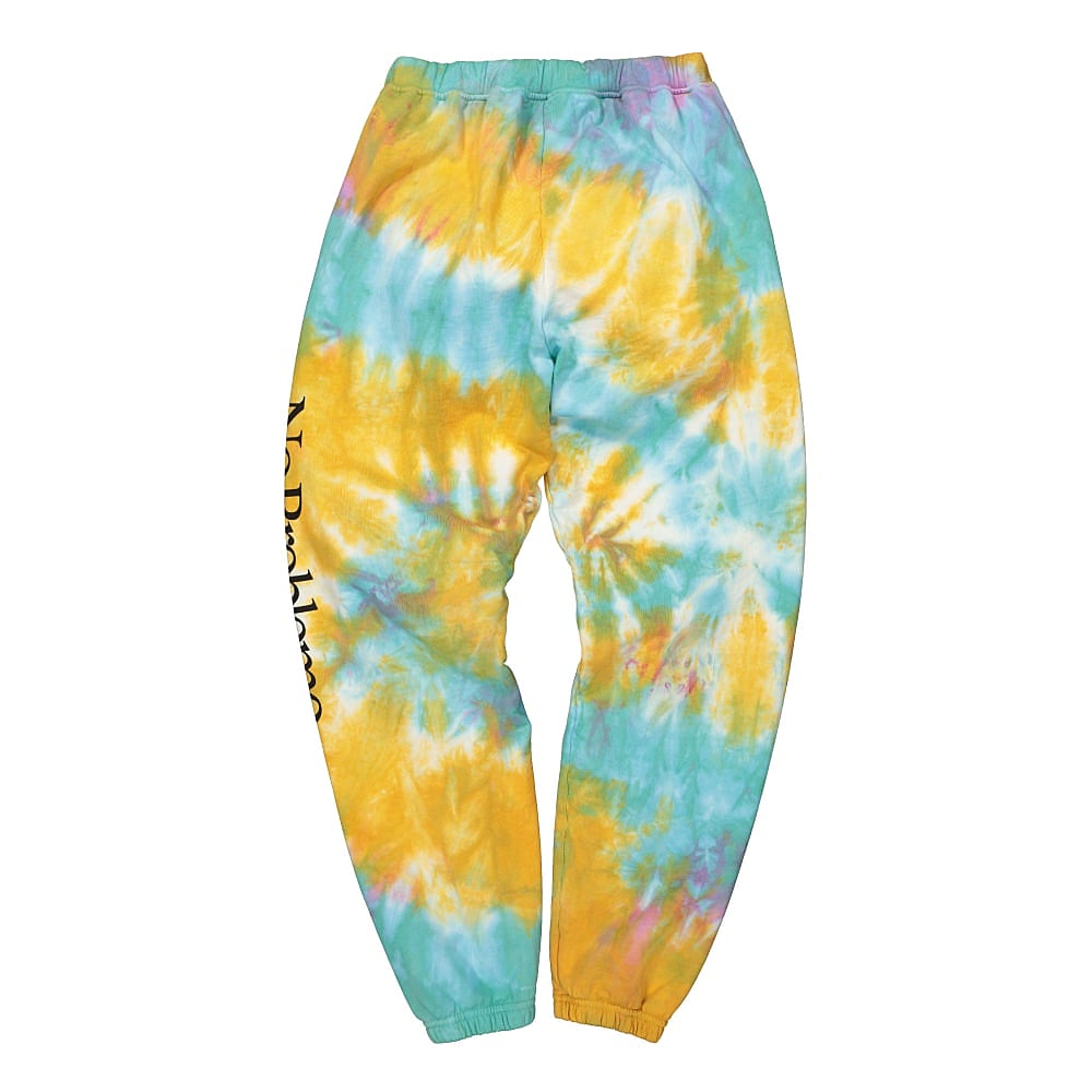 Aries No Problemo Tie Dye Sweatpants Multicolor Sweat & Track Pants Material | Overkill