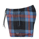Fred Perry Charles Jeffrey LOVERBOY x Fred Perry Tartan Pique Short Loverboy Tartan Shorts Close-up | Overkill