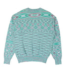 Aries Space Dye No Problemo Knit Aqua Sweatshirts Material | Overkill