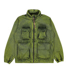 Aries Denim Cargo Jacket Lime Jackets SSAR71303 | Overkill