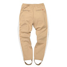 Fred Perry Beams x Fred Perry Embroidered Stirrup Taped Track Pant Camel Sweat & Track Pants Material | Overkill