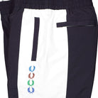 Fred Perry Beams x Fred Perry Embroidered Lauren Wreath Beams Shell Trousers Indigo Night Casual Pants Detailfoto | Overkill