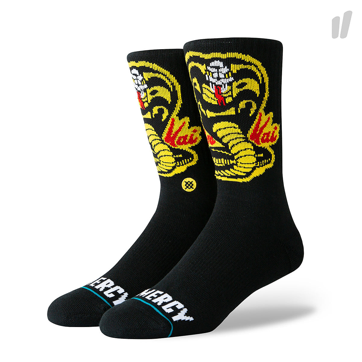 Stance Cobra Kai Socks Black Socks M556B18COB-BLK | Overkill