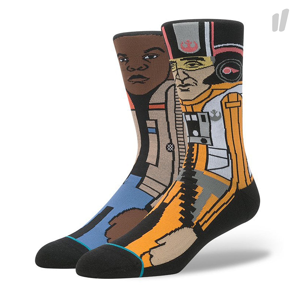 Stance The Resistance 2 Socks Orange Socks M545C16RS2-ORG | Overkill