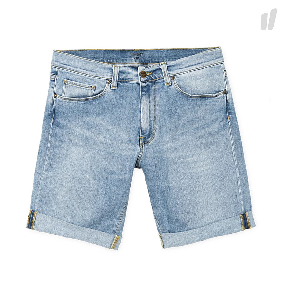 Carhartt WIP Swell Short Blue True Bleached Shorts I023027.01.TG.00 | Overkill