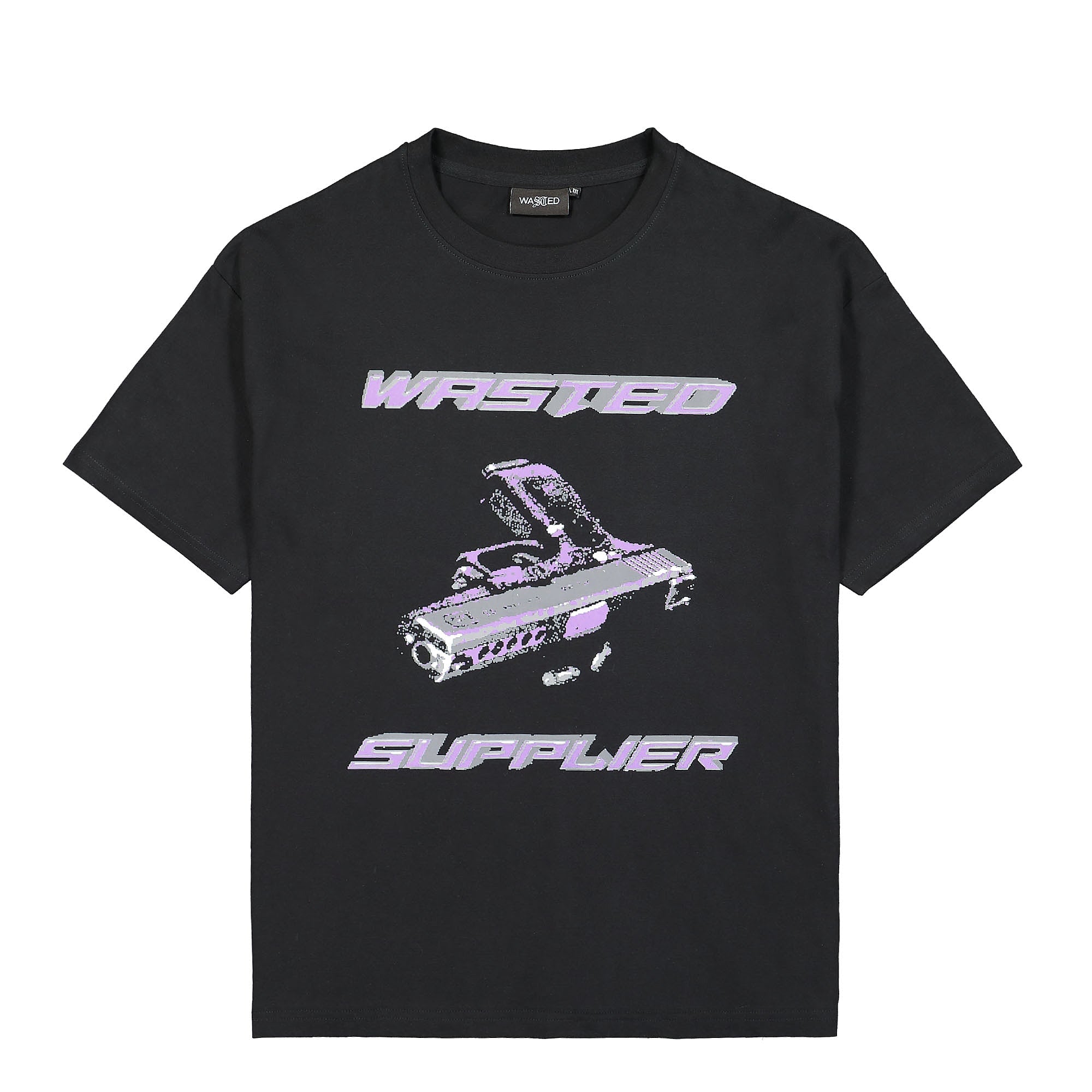 Wasted Paris Supplier x Wasted Paris Chill Doom T-Shirt Black T-Shirts SXWPCDTS | Overkill