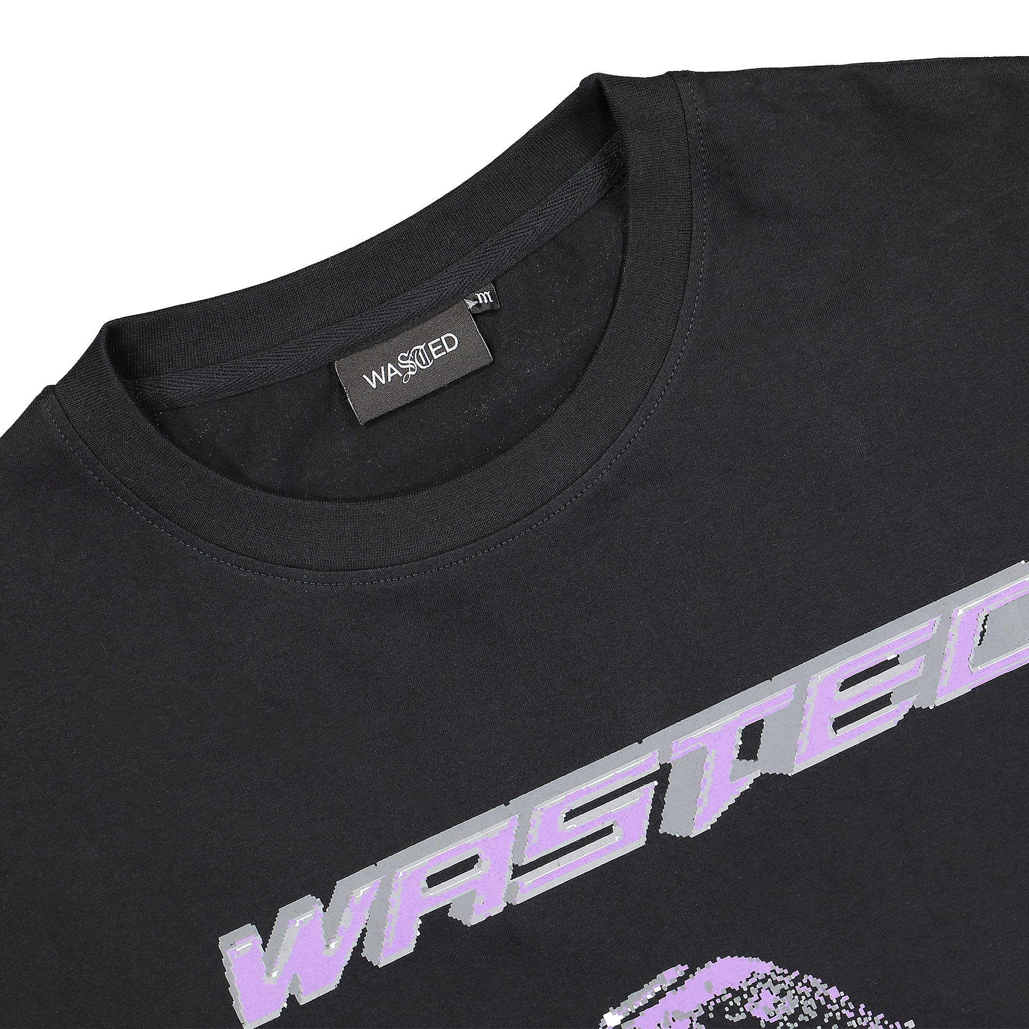 Wasted Paris Supplier x Wasted Paris Chill Doom T-Shirt Black T-Shirts Close-up | Overkill
