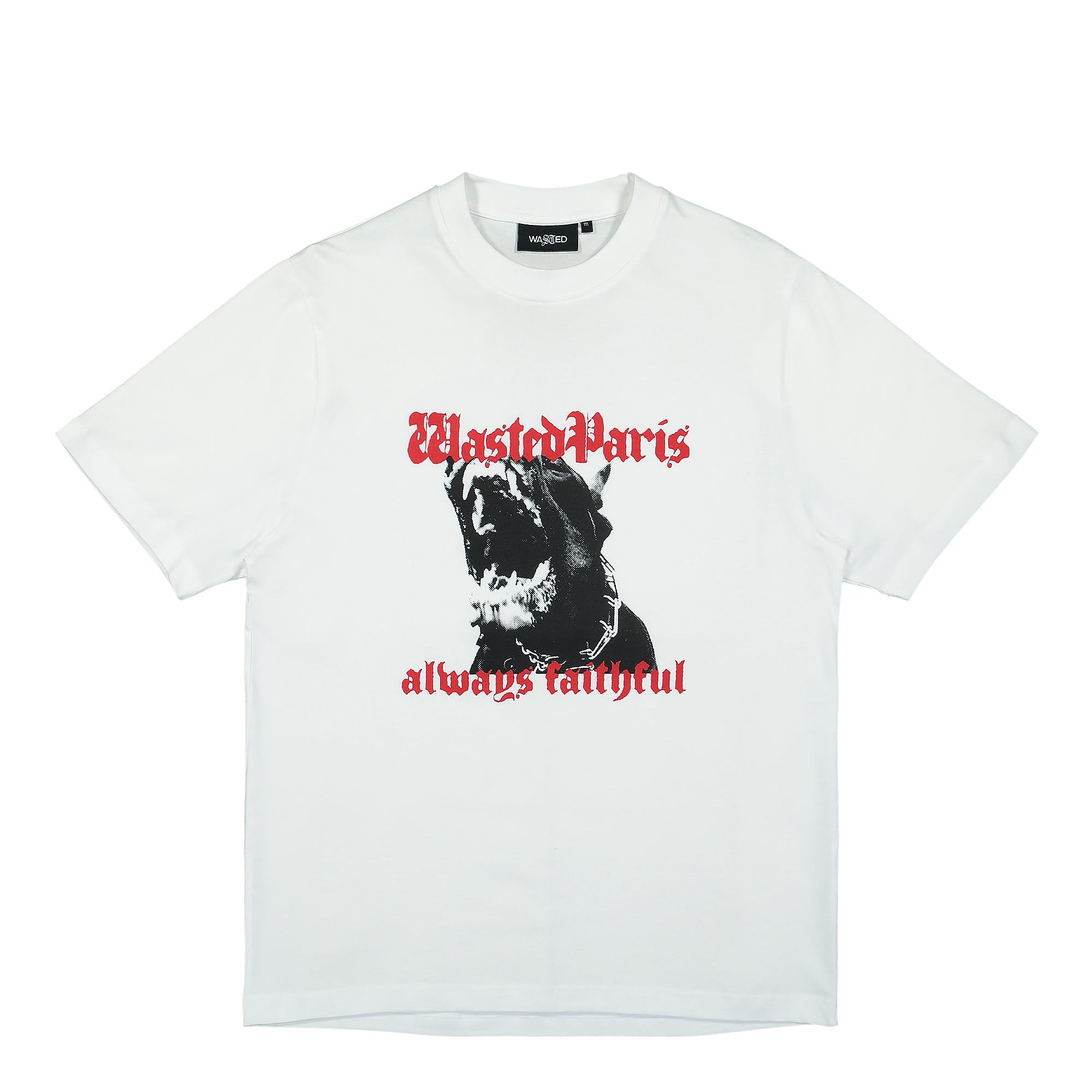 Wasted Paris Fierce T-Shirt White T-Shirts WPFTS | Overkill