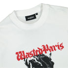 Wasted Paris Fierce T-Shirt White T-Shirts Close-up | Overkill