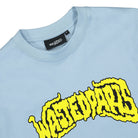 Wasted Paris Smoke T-Shirt Air Blue T-Shirts Close-up | Overkill