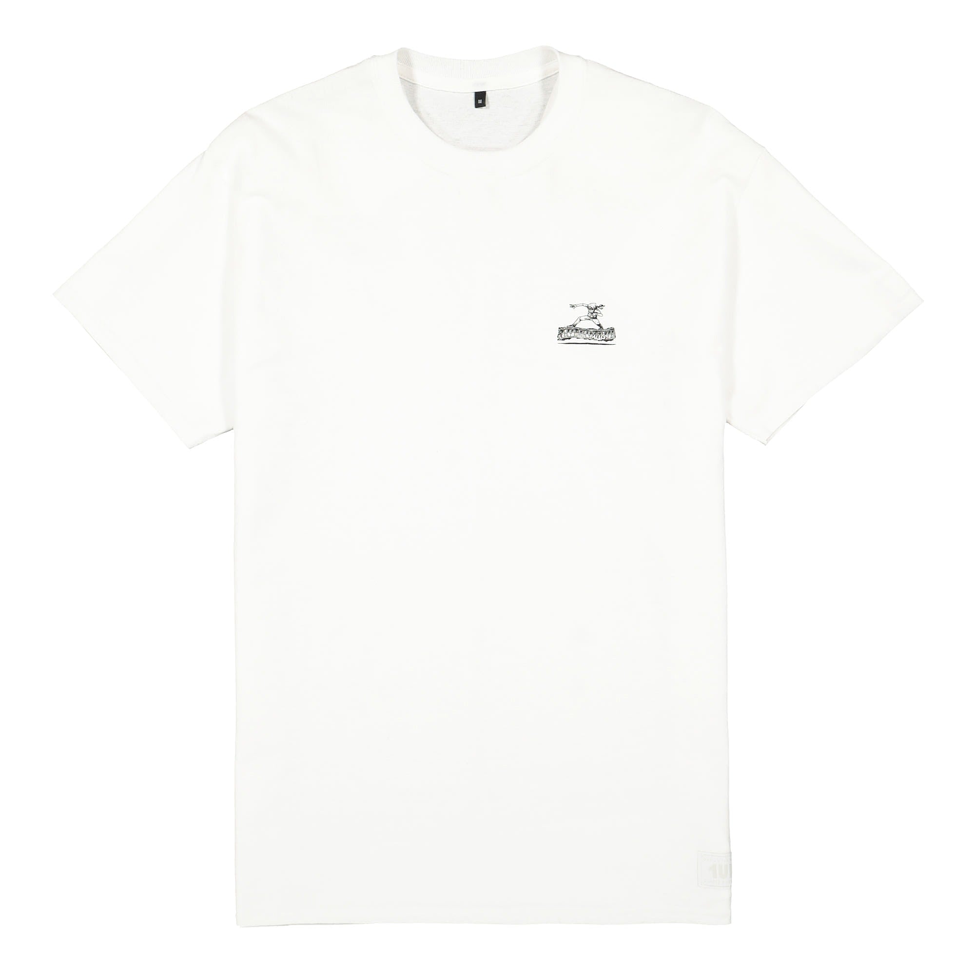 1UP Trainsurfer T-Shirt White T-Shirts T-TS-W-White | Overkill