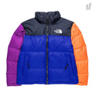 The North Face M 1996 Retro Nuptse Jacket Aztec Blue Rage Combo Puffer Jackets T93C8D9QX | Overkill
