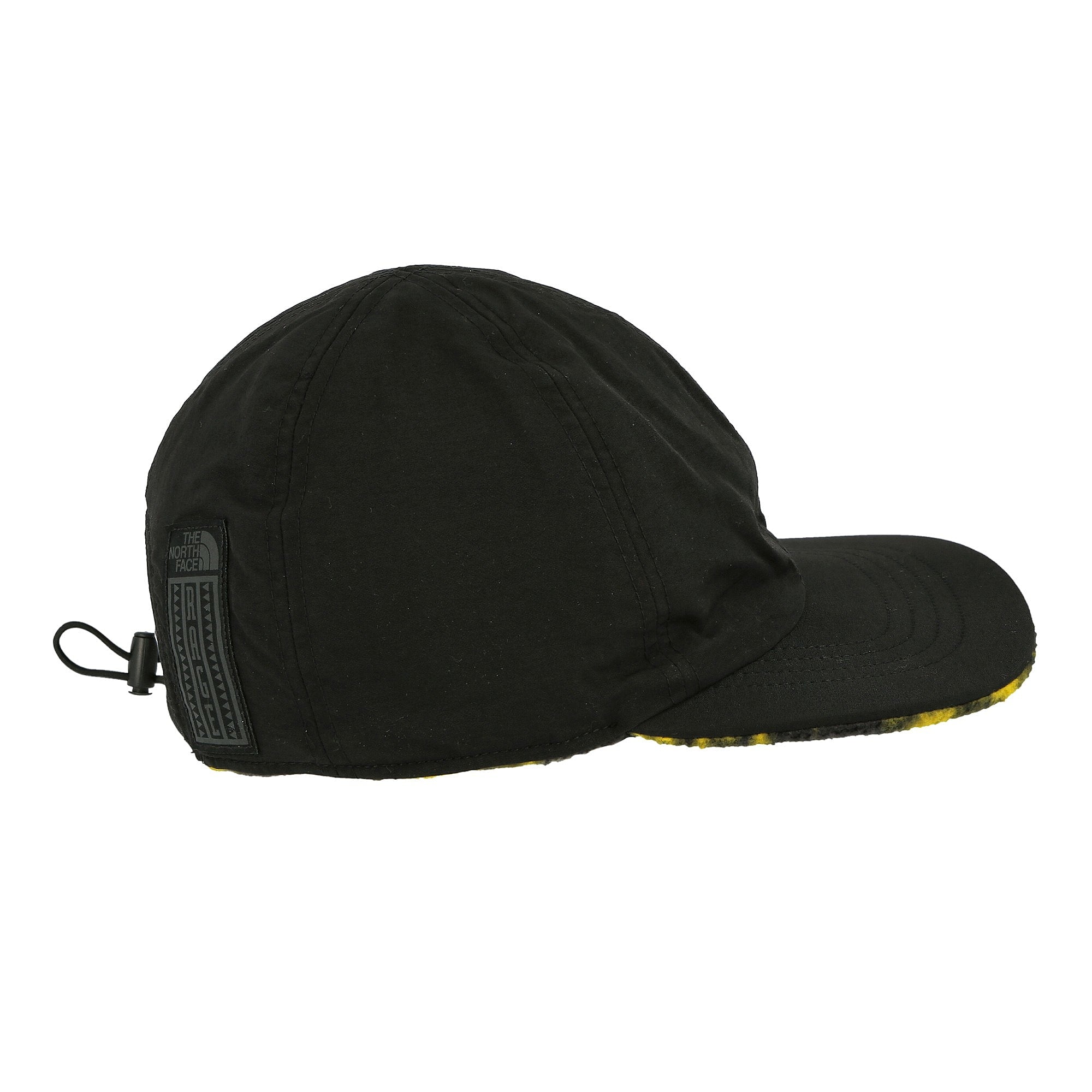 The North Face 94 Rage Reverse Cap TNF Black / Leopard Yellow Caps Close-up | Overkill