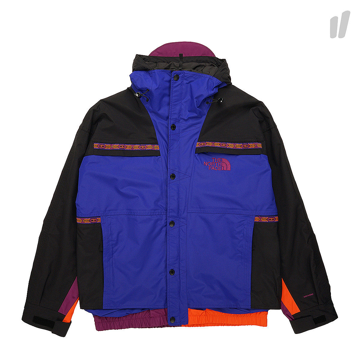 The North Face M '92 Retro Rage Rain Jacket Aztec Blue Jackets T93MIB9QX | Overkill