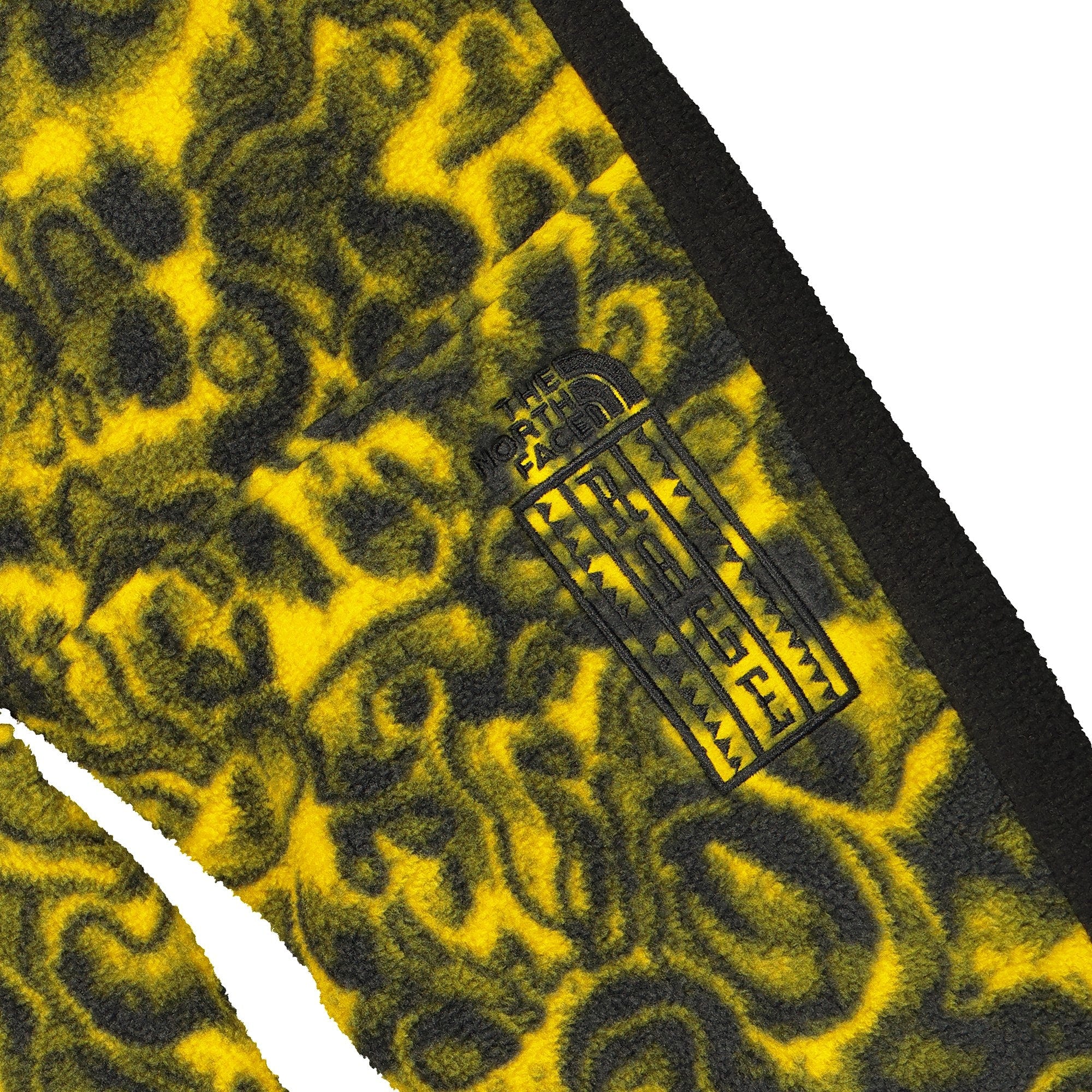 The North Face 94 Rage Classic Fleece Pant Leopard / Yellow Sweat & Track Pants Close-up | Overkill