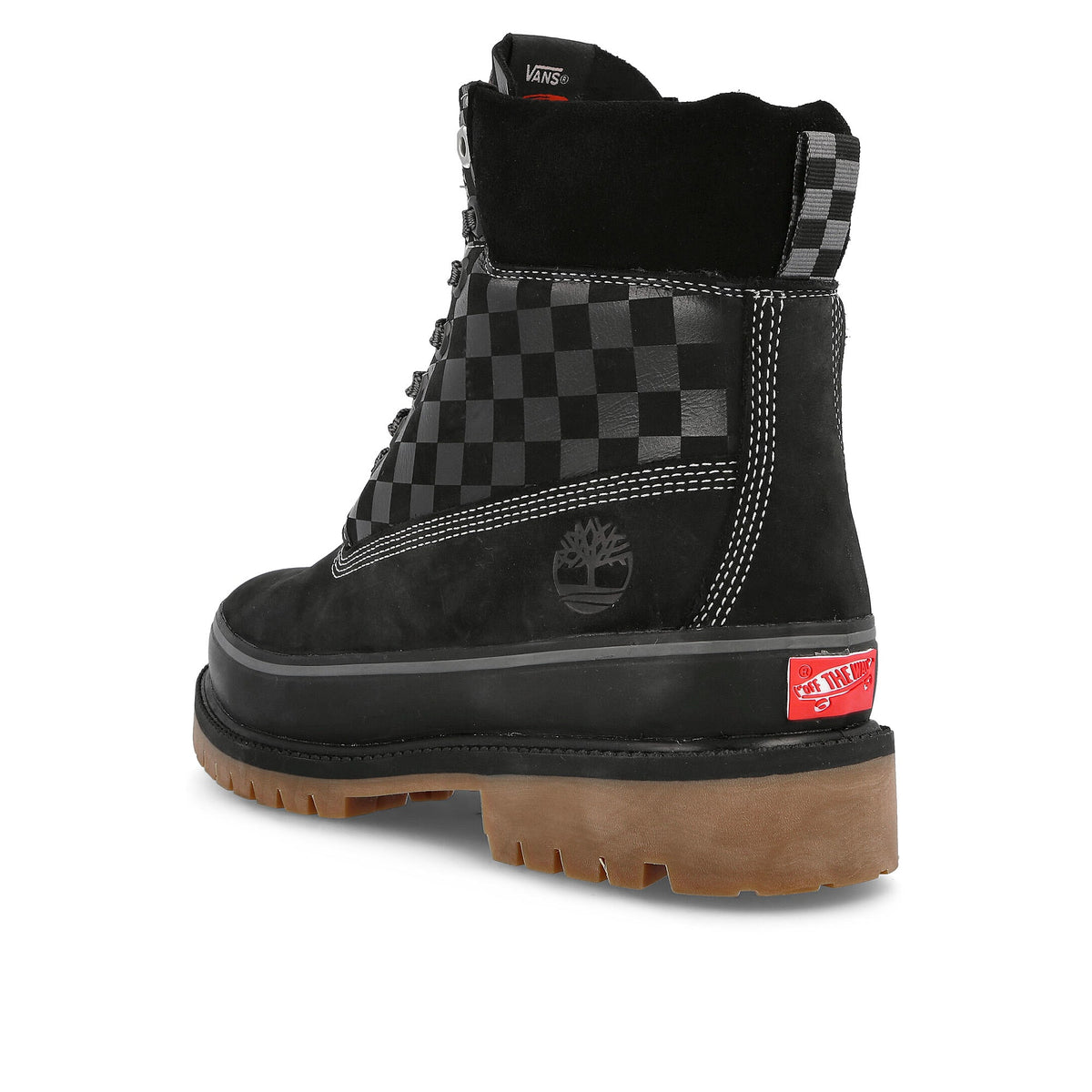 Timberland Heritage 6 in Waterproof Boot Black Nubuck Boots  Material | Overkill