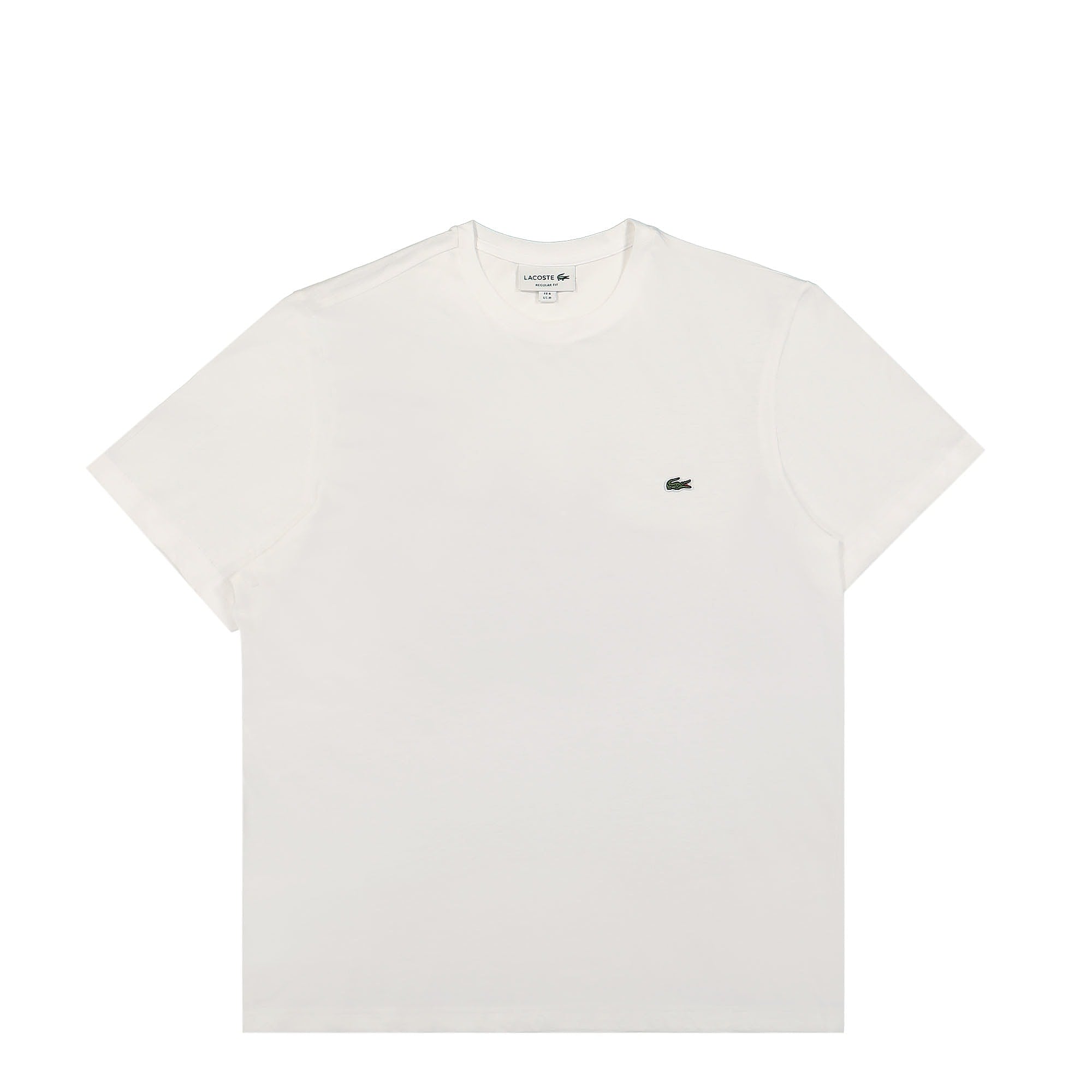 Lacoste Crew Neck Jersey T-Shirt White T-Shirts TH2038-00 001 | Overkill