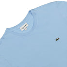 Lacoste Crew Neck Jersey T-Shirt Light Blue T-Shirts Close-up | Overkill