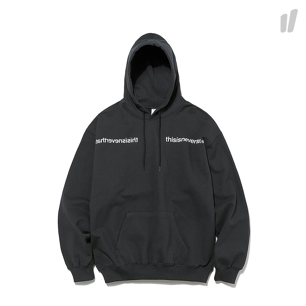 thisisneverthat MI-Logo Hooded Sweatshirt Black Hoodies TN18FHS002 | Overkill