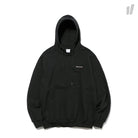thisisneverthat DSN Logo Hooded Sweatshirt Black Hoodies TN18FHS006 | Overkill