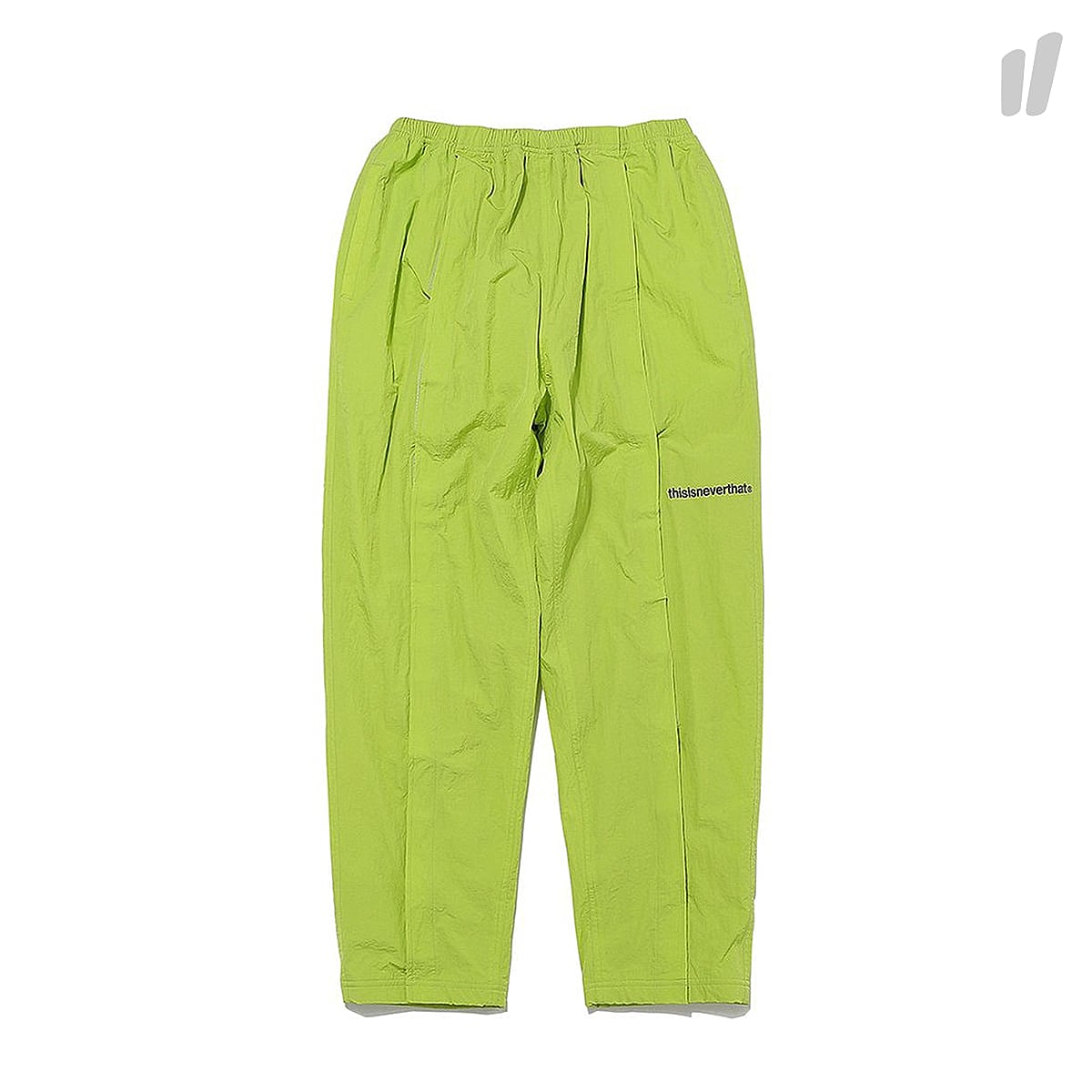 thisisneverthat Velcro Track Pant Lime Sweat & Track Pants TN18FPA010-LI | Overkill