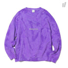 thisisneverthat Tie Dye Crewneck Purple Sweatshirts TN18FSW012 | Overkill