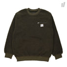 thisisneverthat BOA Fleece Crewneck Olive Sweatshirts TN18FSW014 | Overkill