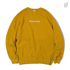 thisisneverthat 2Tone Logo Crewneck Mustard Sweatshirts TN18SSW001MDL | Overkill