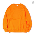 thisisneverthat Rubber Logo Crewneck Neon Orange Sweatshirts TN18SSW004ORM | Overkill