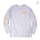 thisisneverthat CA-Logo Longsleeve Top Light Grey Longsleeves TN18STS002IRL | Overkill