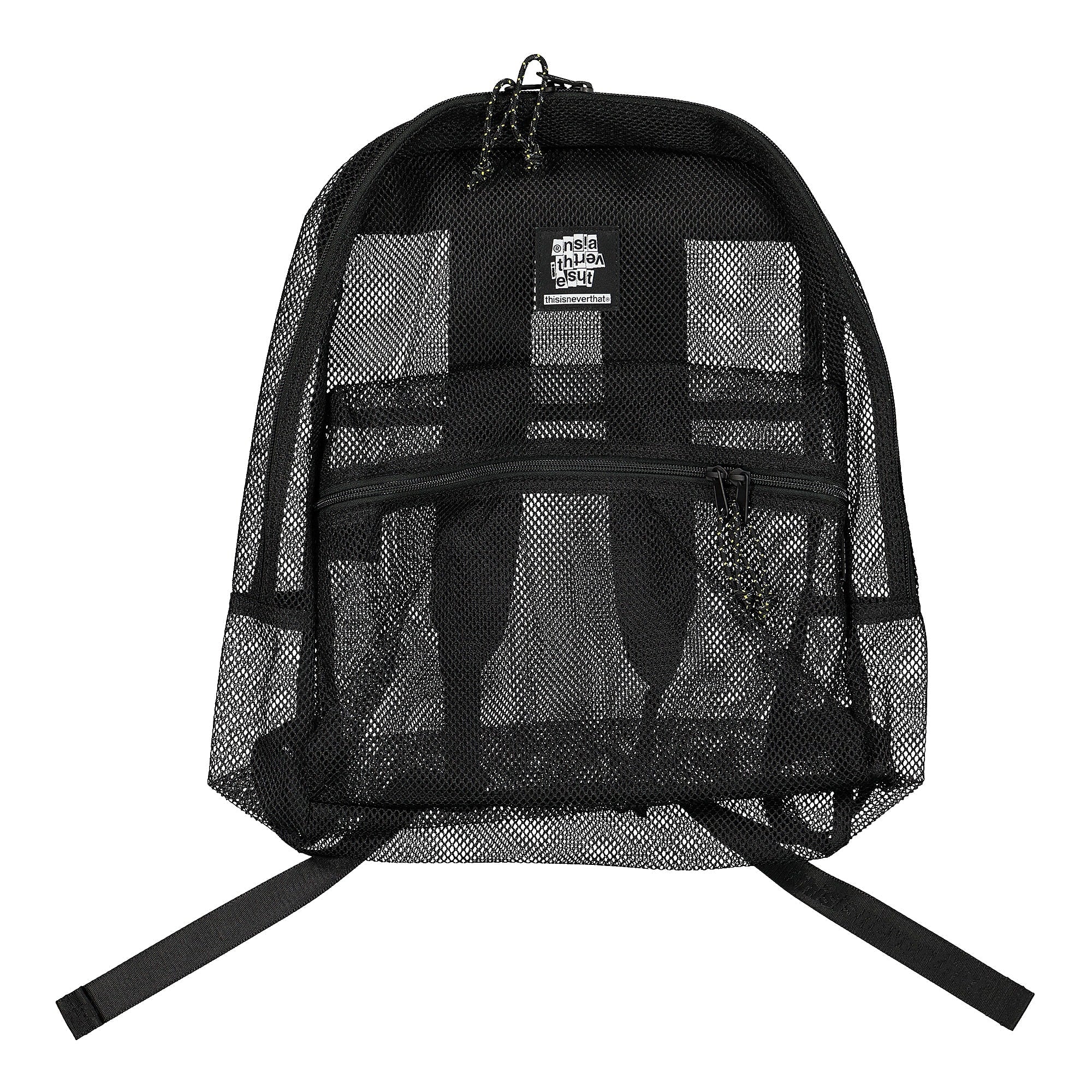 thisisneverthat Mesh Backpack Black Backpacks TN19SBA001 | Overkill