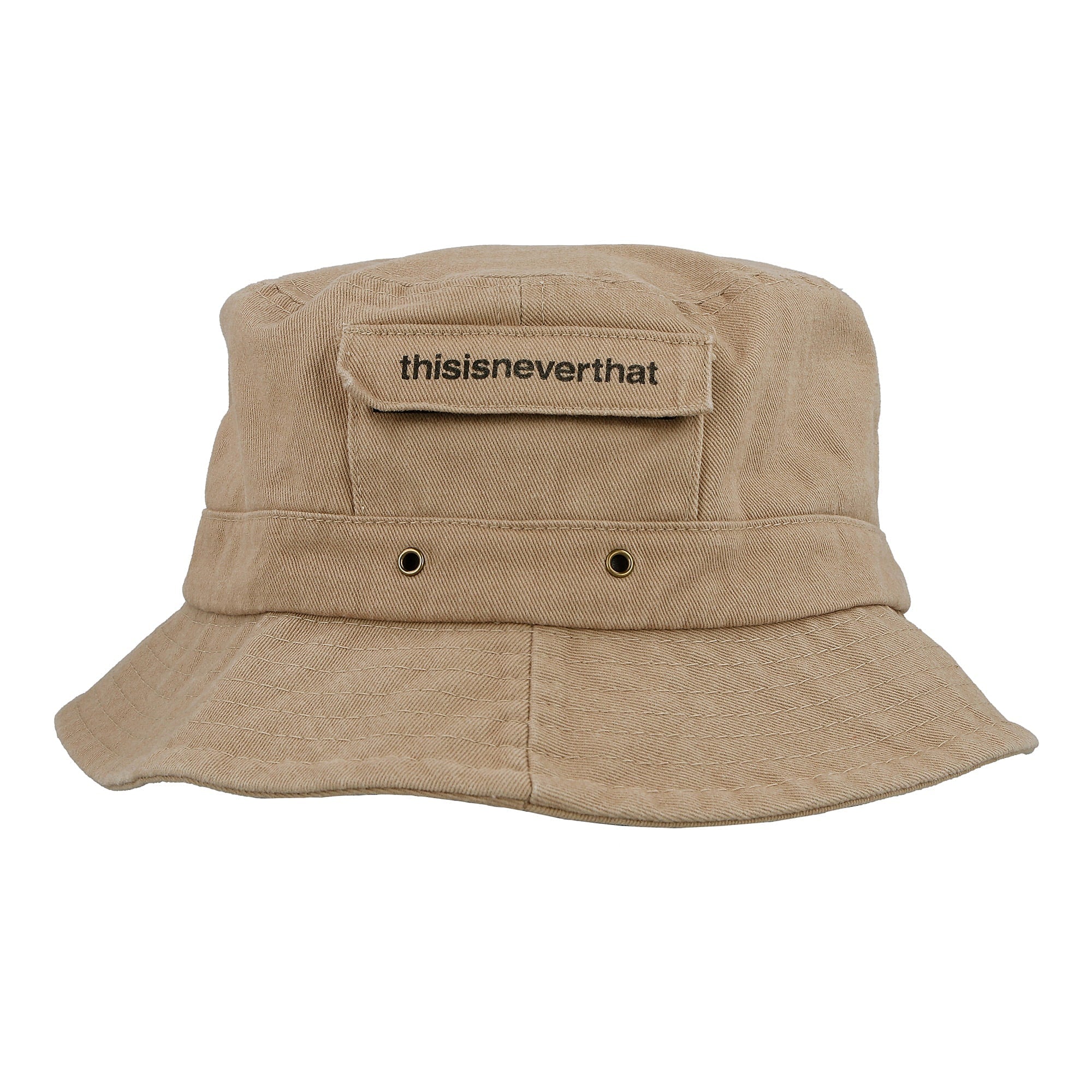 thisisneverthat Fishing Bucket Hat Beige Bucket Hats TN19SHW018 | Overkill