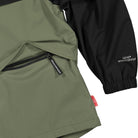 thisisneverthat GORE® WINDSTOPPER® CITY Jacket Olive windbreaker Close-up | Overkill