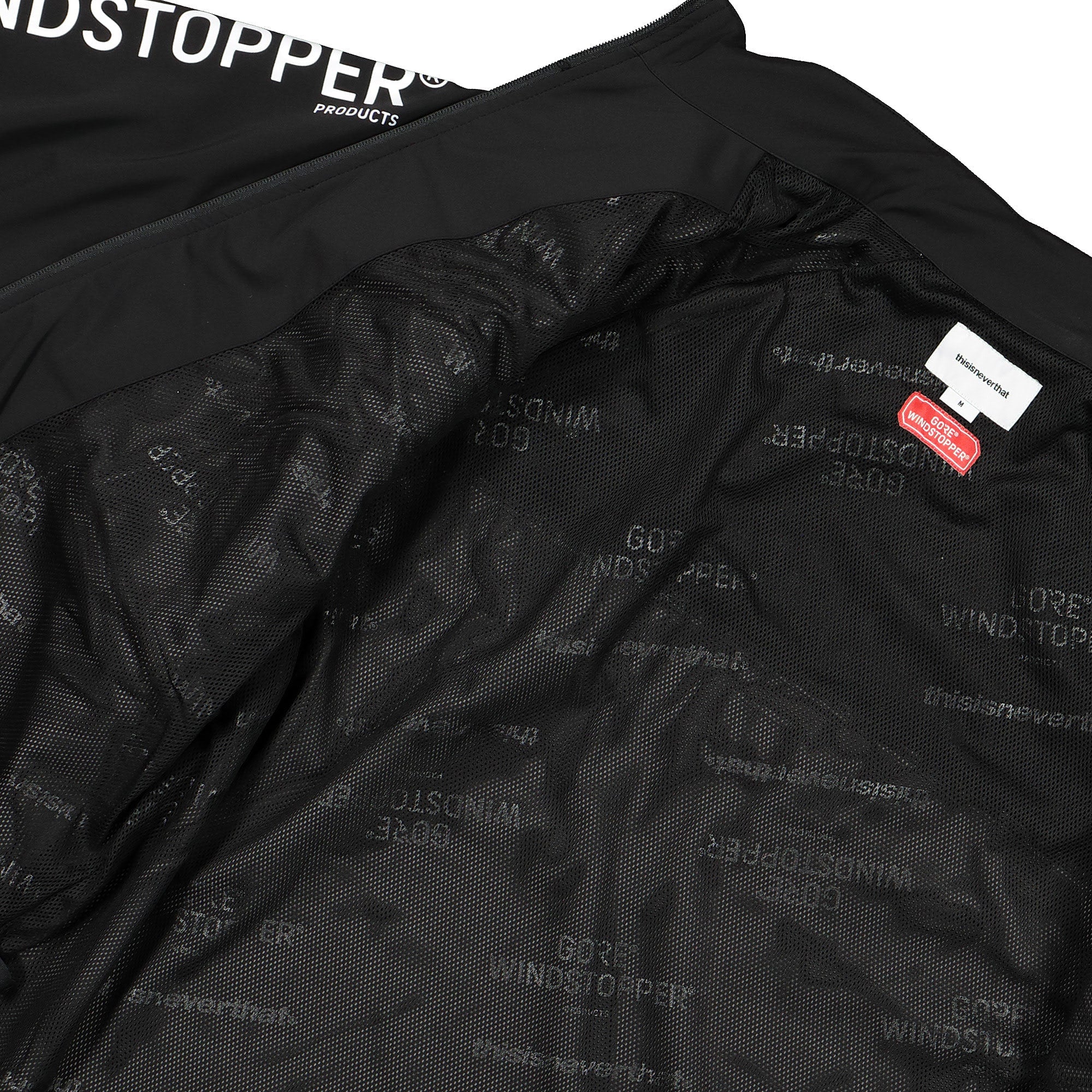 thisisneverthat GORE® WINDSTOPPER® CITY Jacket Olive windbreaker Detail view 1 | Overkill