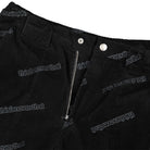 thisisneverthat T-Logo PT Short Black Shorts Close-up | Overkill