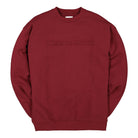 thisisneverthat T-Logo Crewneck Burgundy Sweatshirts TN19SSW001 | Overkill