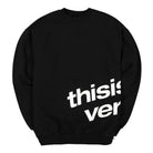 thisisneverthat DIA-SP Crewneck Black Sweatshirts TN19SSW003 | Overkill