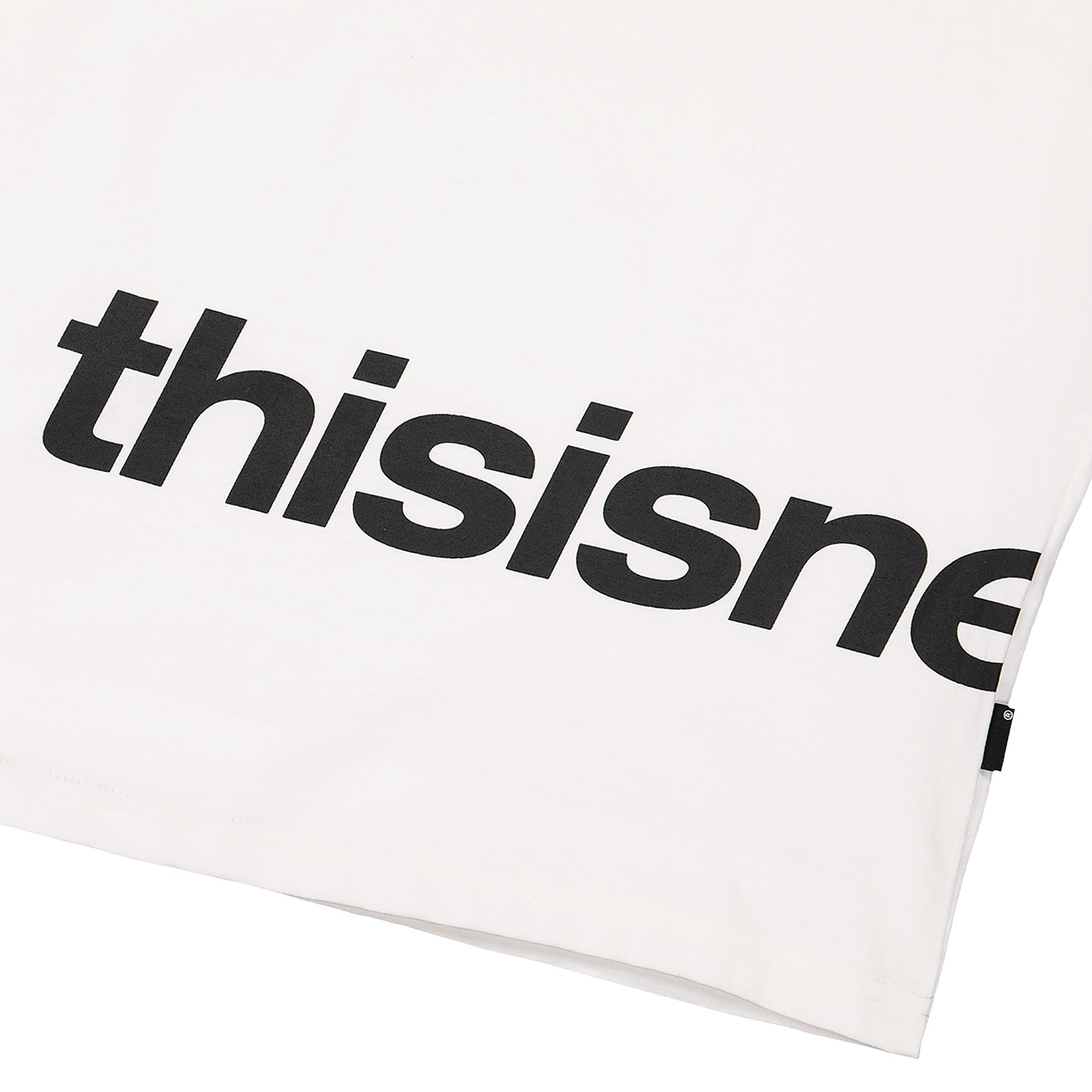 thisisneverthat HSP Logo Tee White T-Shirts Detailfoto | Overkill
