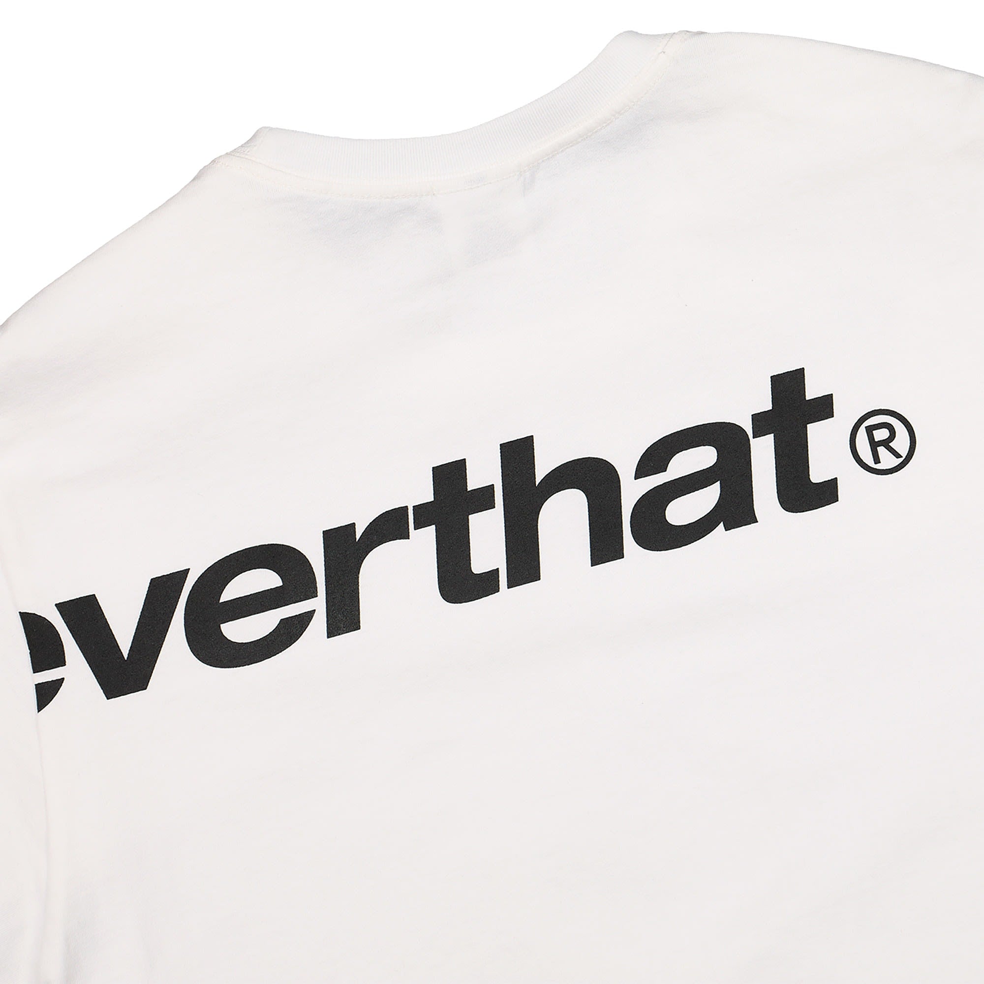 thisisneverthat HSP Logo Tee White T-Shirts Close-up | Overkill