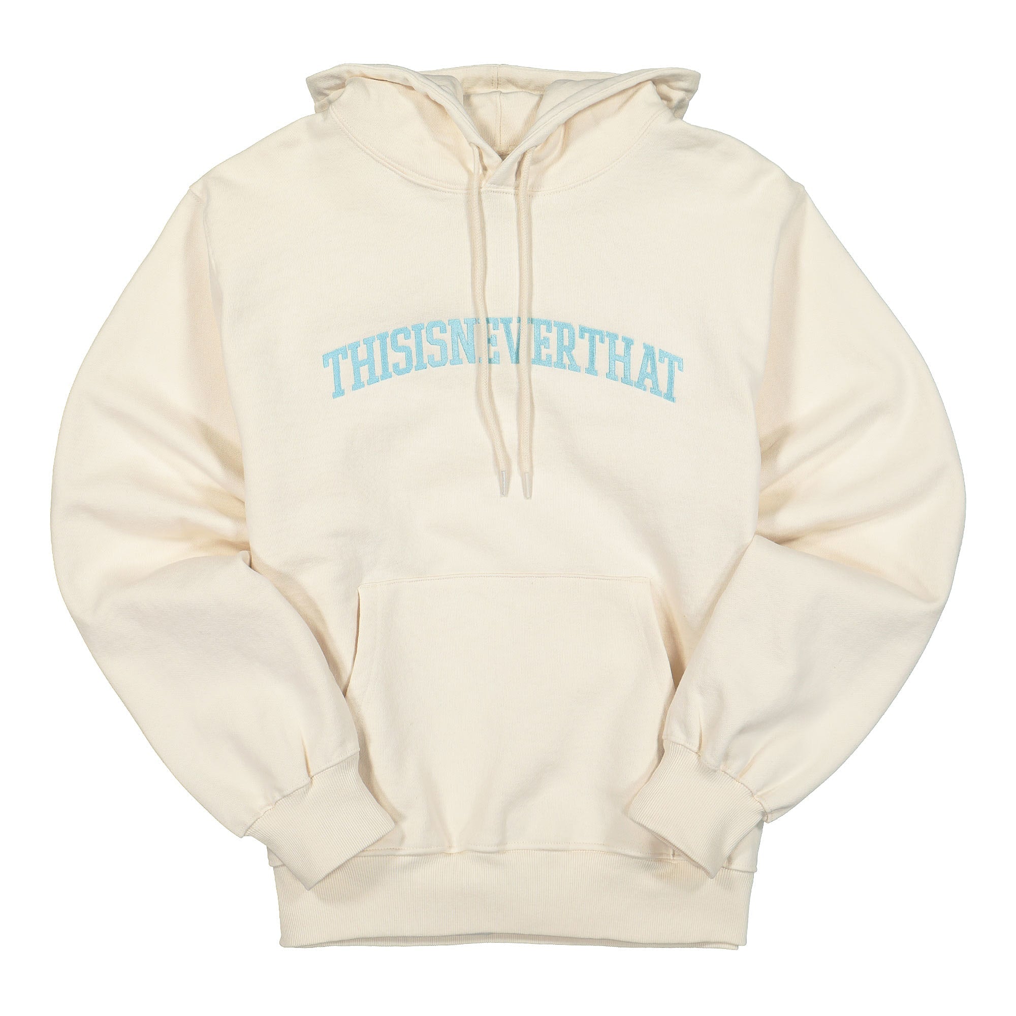 thisisneverthat ARC-Logo Hooded Sweatshirt Ivory Hoodies TN20FHS003 | Overkill