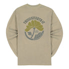 thisisneverthat Overdyed Flower Longsleeve Top Beige Longsleeves Material | Overkill