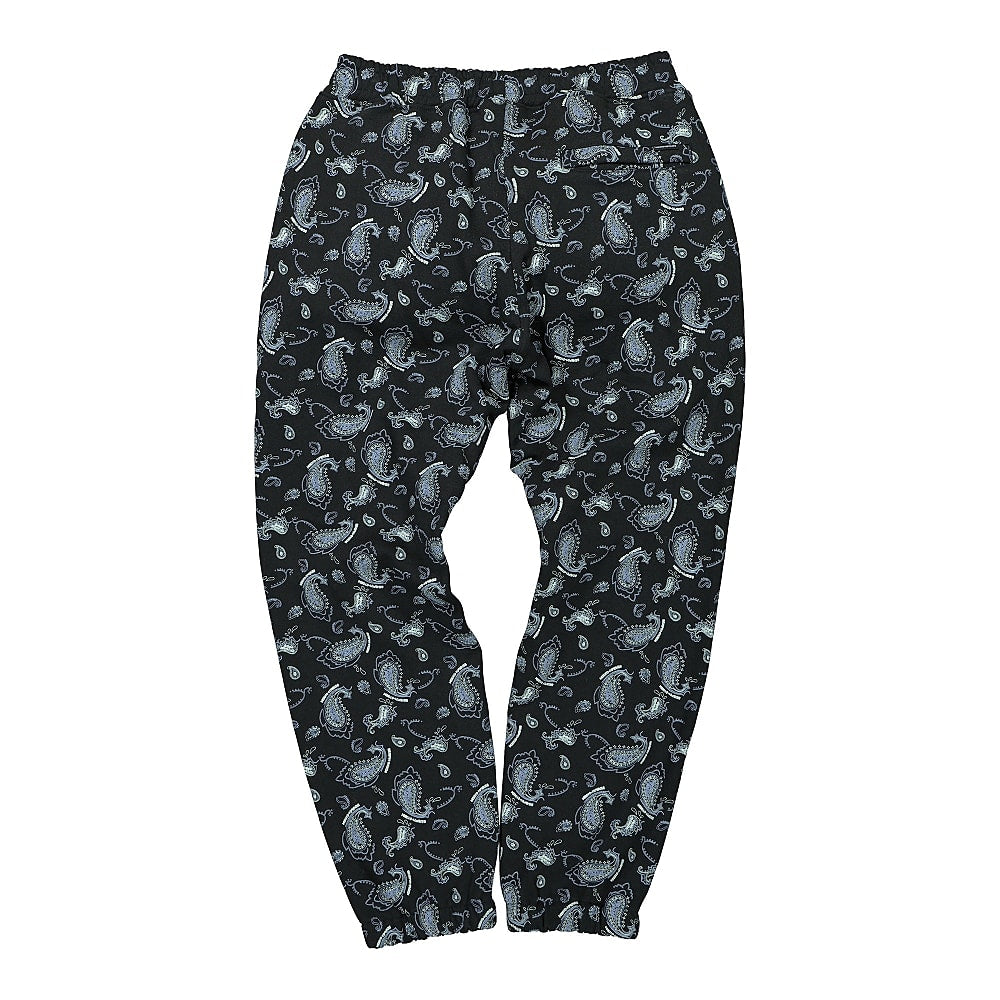 thisisneverthat Paisley Sweatpant Black Sweat & Track Pants Material | Overkill