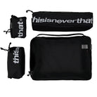 thisisneverthat CORDURA 330D Nylon SP Packing Cube Black Other Home Accessories Close-up | Overkill