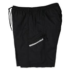 thisisneverthat Zip Jogging Short Black Shorts Close-up | Overkill