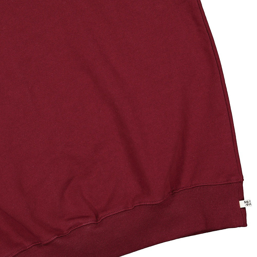 thisisneverthat ARC-Logo Crewneck Burgundy Sweatshirts Detailfoto | Overkill