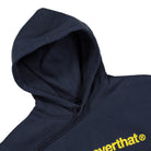thisisneverthat Sweatshirt T-Logo Hoodie Dark Navy Hoodies Close-up | Overkill