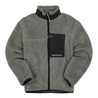 thisisneverthat SP Sherpa Fleece Jacket Charcoal Fleece Jackets TN213FOWLS02 | Overkill