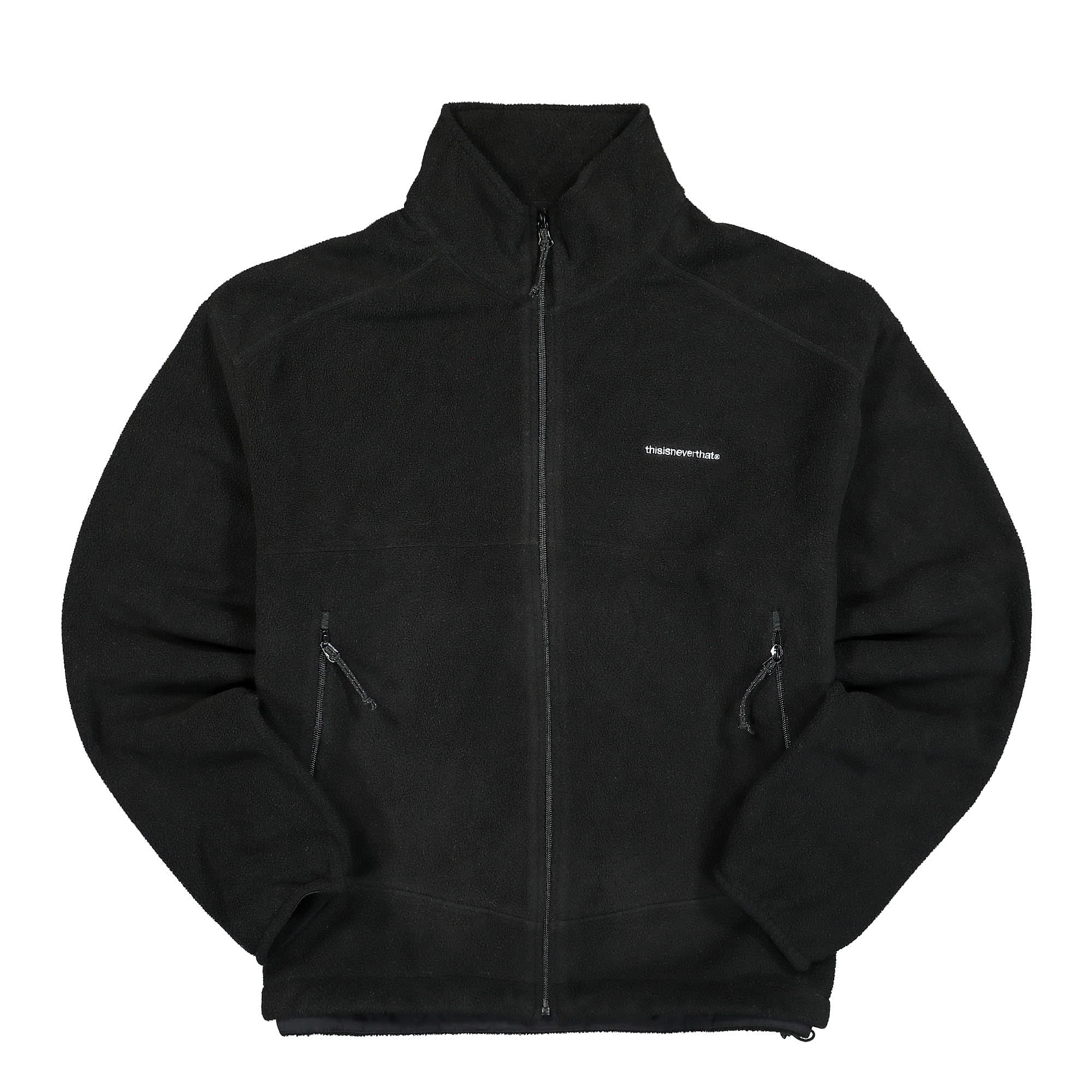 thisisneverthat T Fleece Jacket Black Fleece Jackets TN213FOWLS03 | Overkill