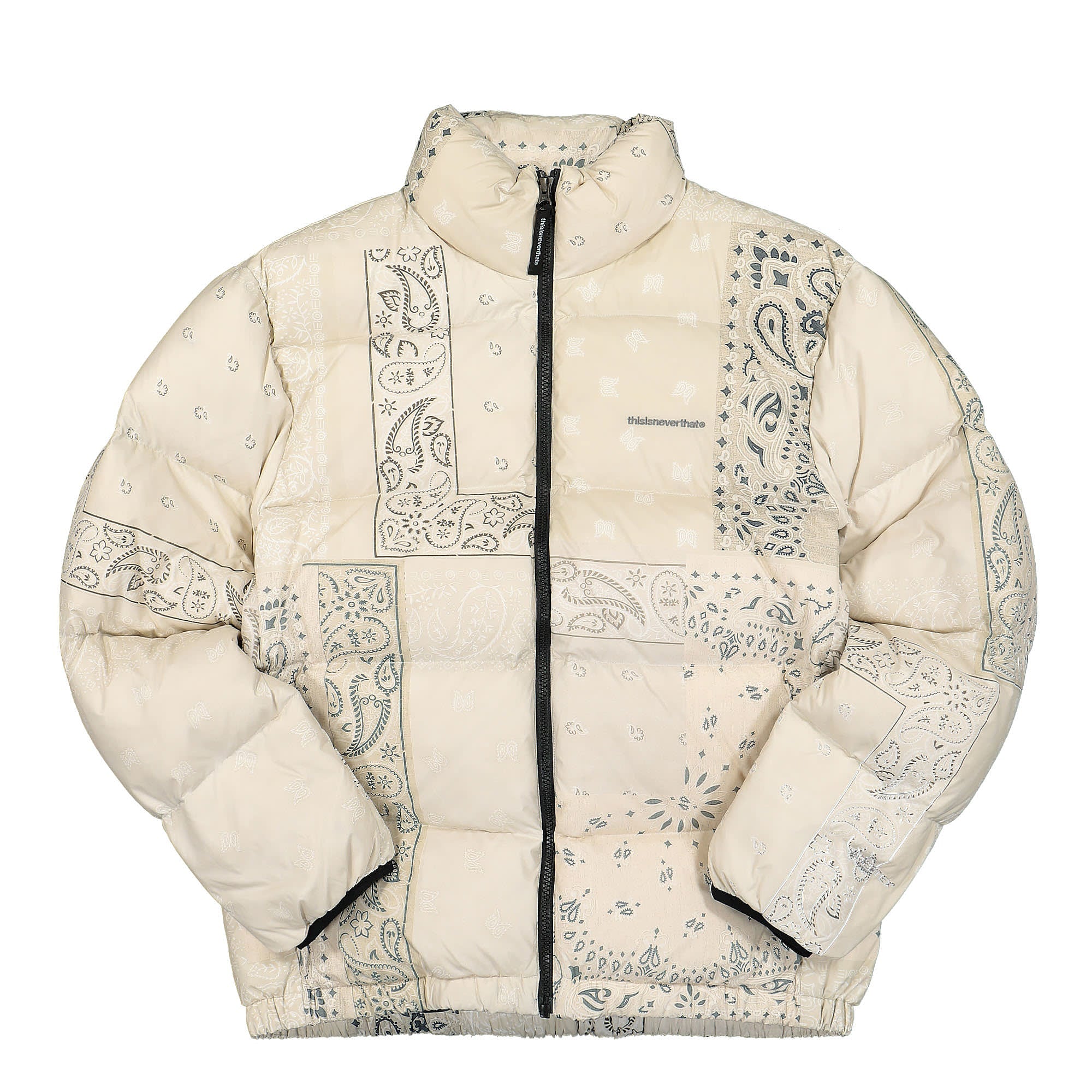 thisisneverthat PERTEX T Down Jacket Bandana Cream Puffer Jackets TN213OOWHS09 | Overkill
